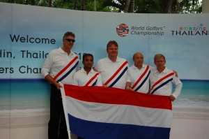 2010 Dutch World Golfers Team Presentation for Press